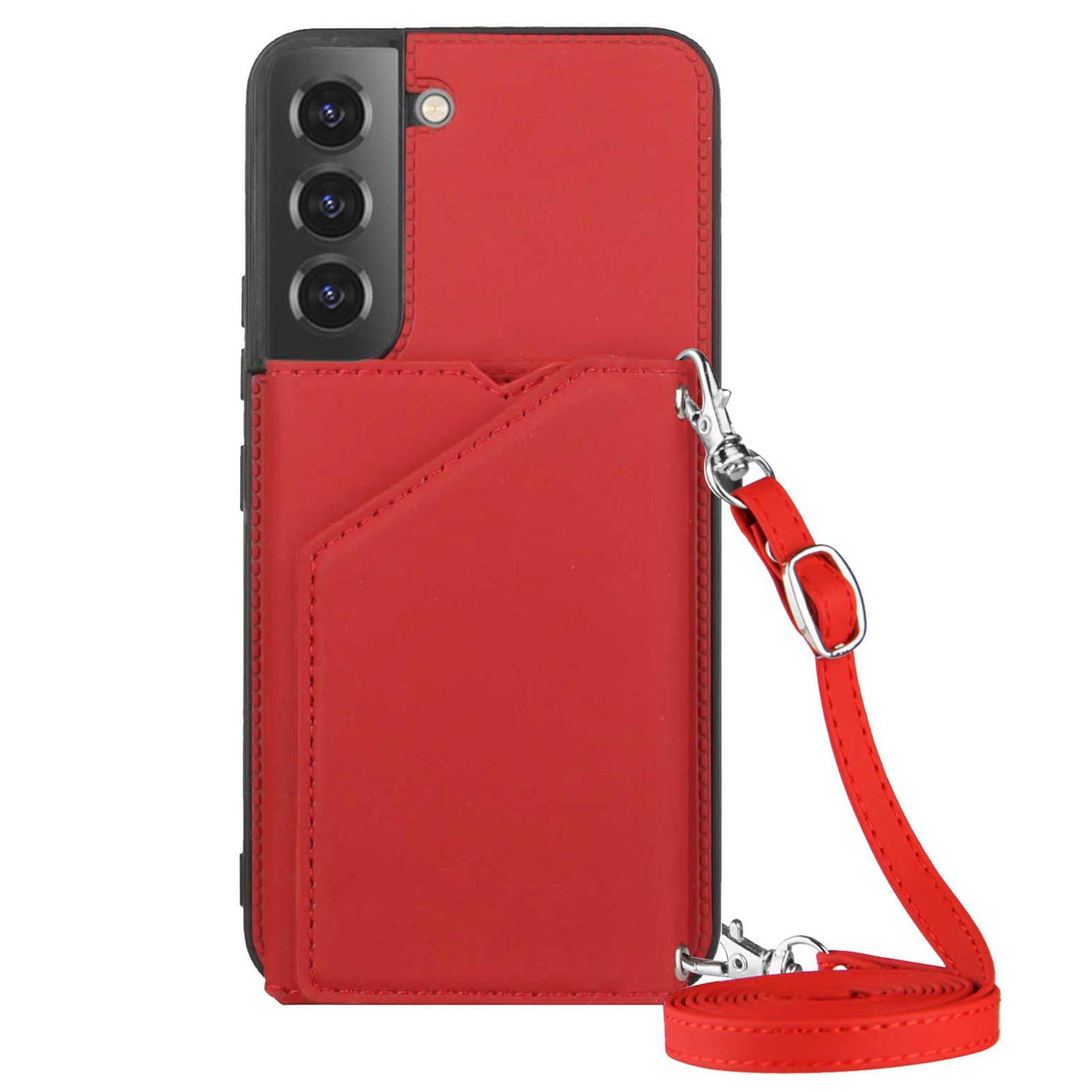 YB-1 Series Card Holder Phone Cover for Samsung Galaxy S23 Kickstand Skin-touch PU Leather Phone Case Shoulder Bag YB-1 Series Card Holder Phone Cover for Samsung Galaxy S23 Kickstand Skin-touch PU Leather Phone Case Shoulder Bag
